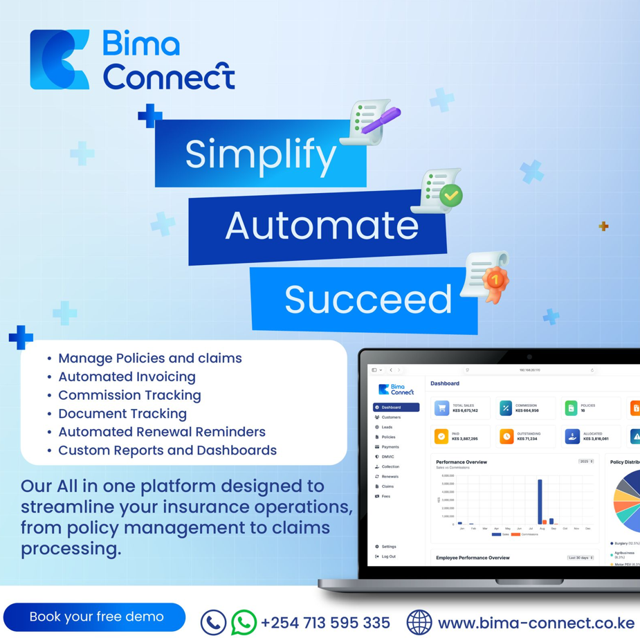 Bima Connect Dashboard